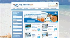 Desktop Screenshot of bsp-croisieres.com